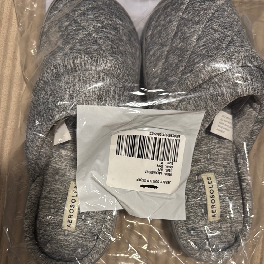 AEROSOLES Heathered Gray Slip-On Shoes